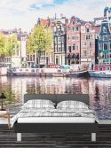 Painel fotográfico para quarto Amsterdam