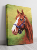 Quadro decorativo cavalo alazão